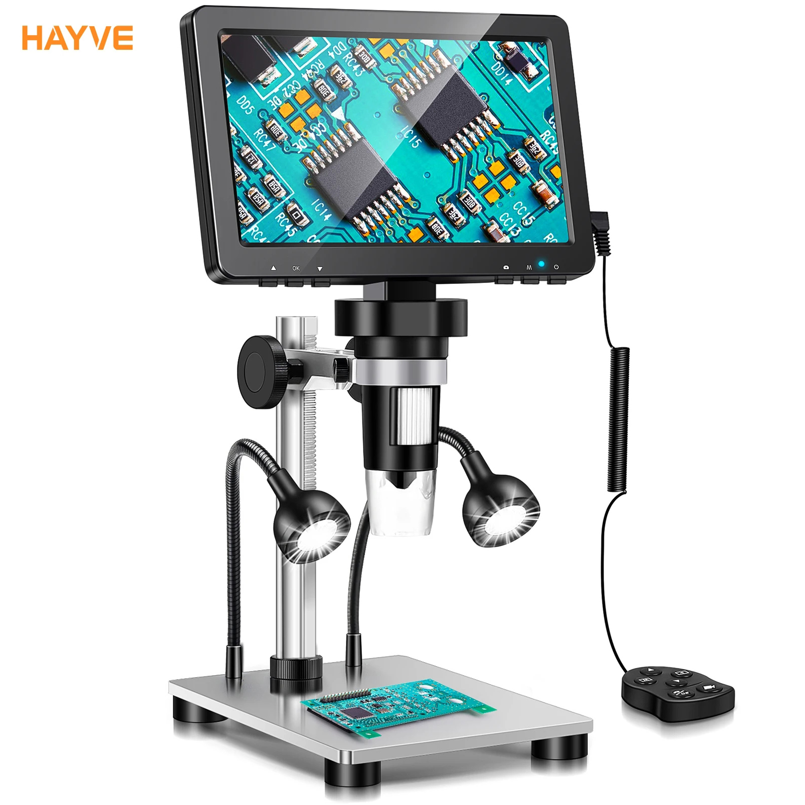 Electronics Repair Videos - Hayve 7 ''Digitale Microscoop 1200X Zoom