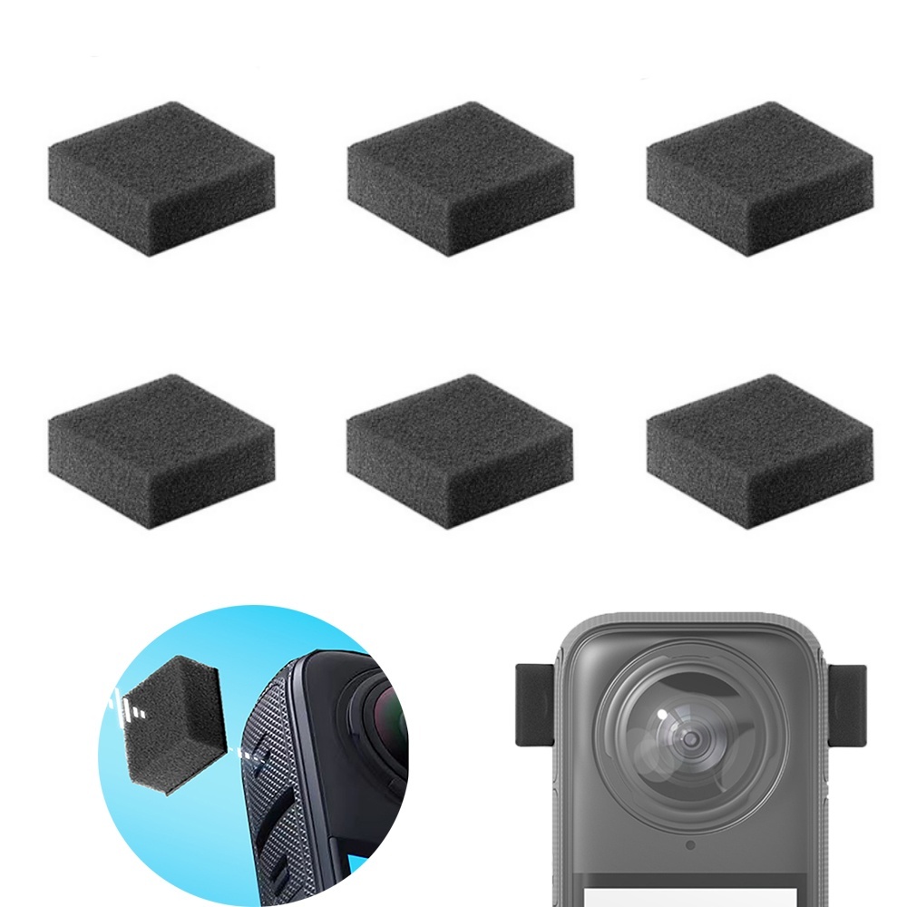 Insta360 Camera X4 - 6 Stuks Mic Voorruit Voor Insta360