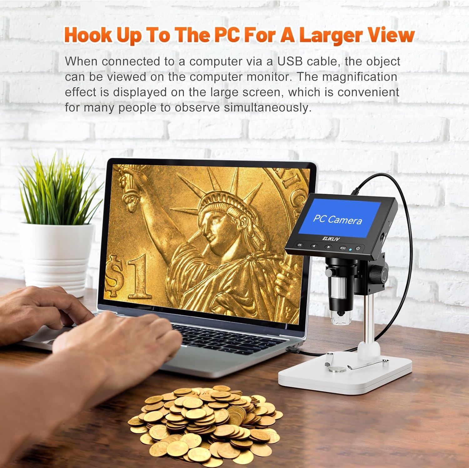 4,3-inch LCD digitale microsco - Electronics Repair Videos recensie en prijs