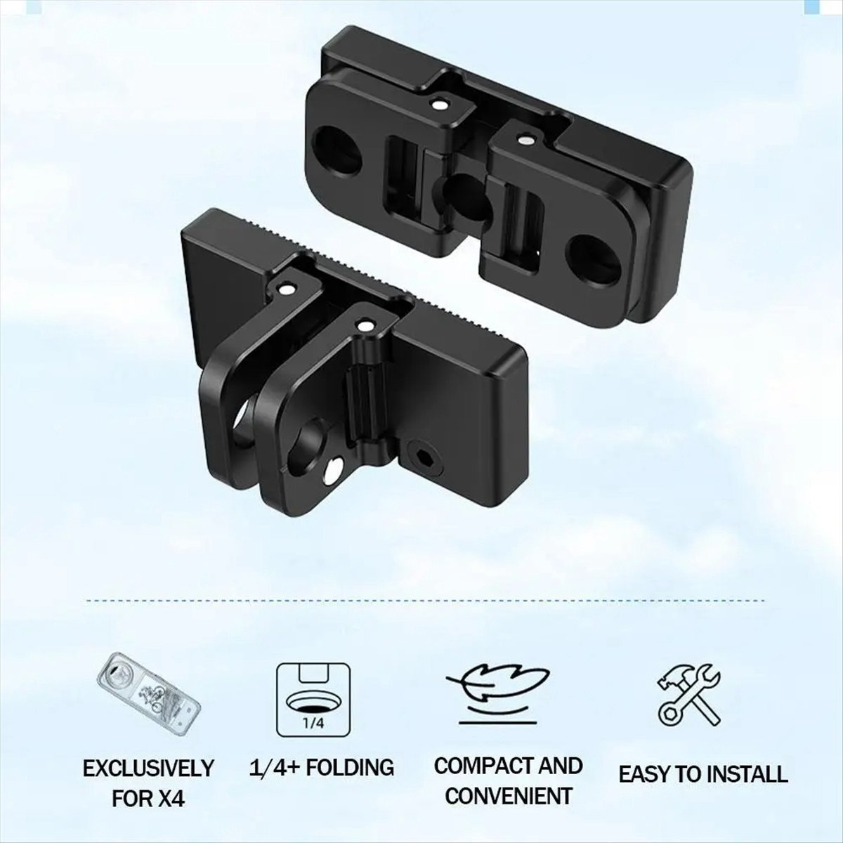 Super Sale Quick Release Mount - Insta360 Camera X4 recensie en prijs