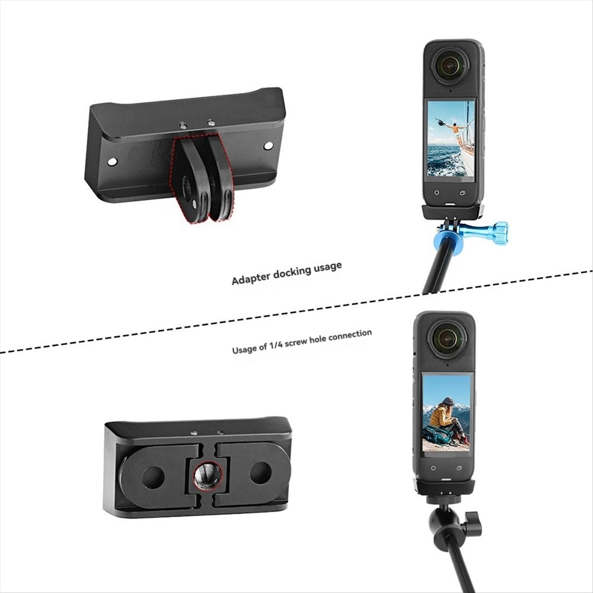 A73T-adapter voor Insta360 X5  - Insta360 Camera X4 recensie en prijs