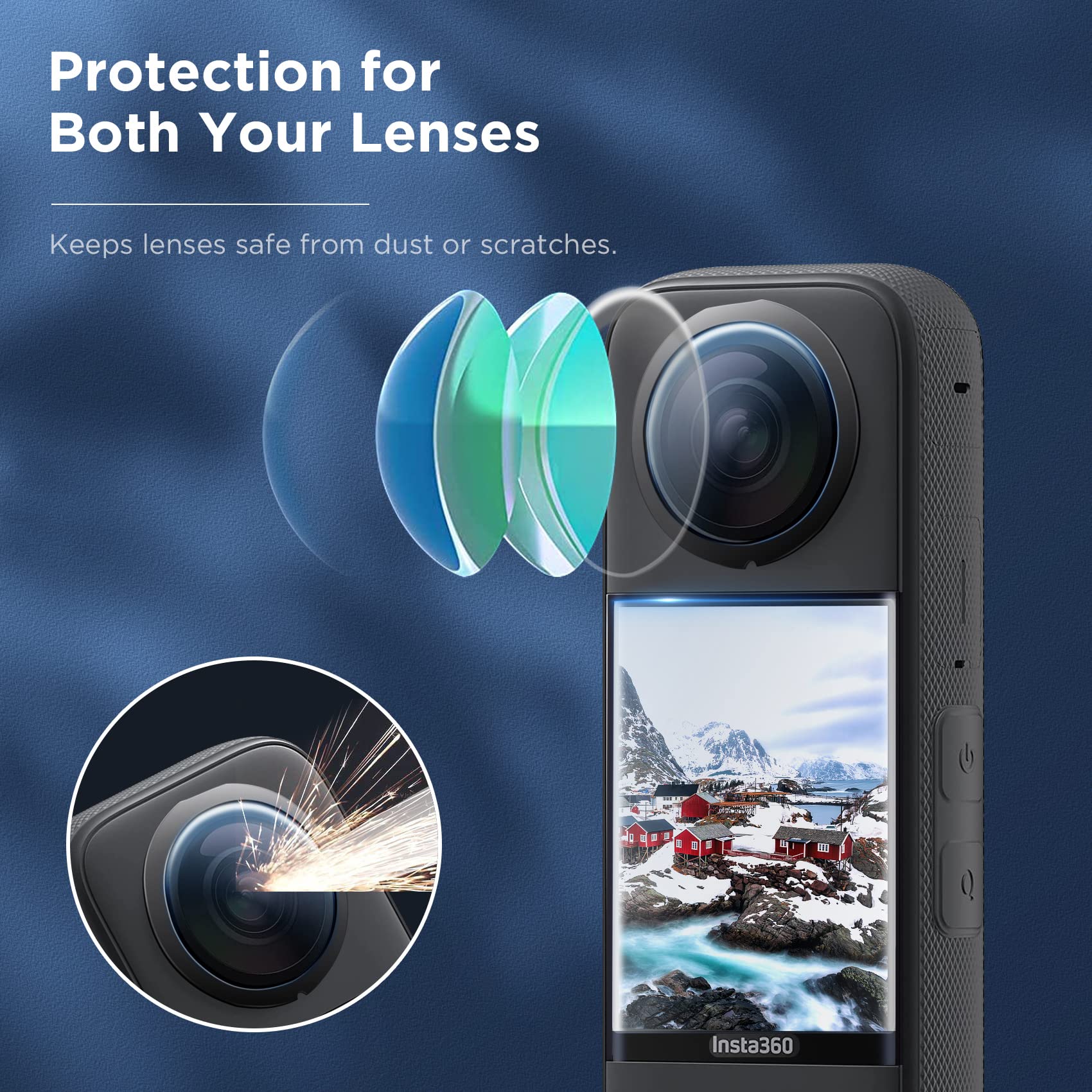 Accessoireset voor Insta360 X3 - Insta360 Camera X4 recensie en prijs