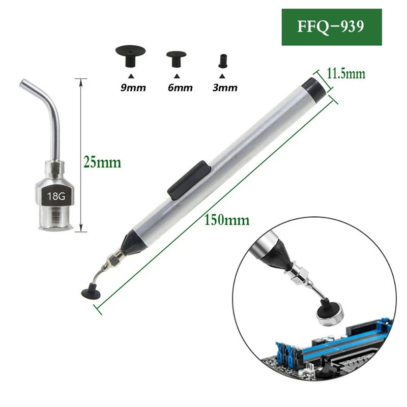 Handleiding Vacuüm Zuig Pen Ki - Smd Tweezer Set recensie en prijs