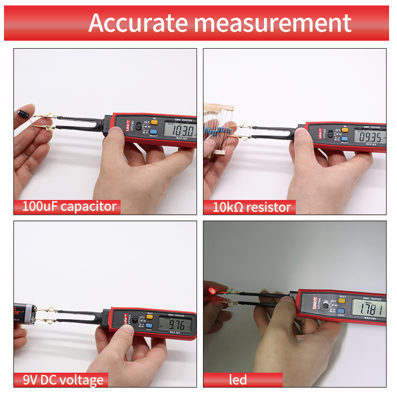 UNI-T UT116A UT116C Digitale P - Smd Tweezer Set recensie en prijs
