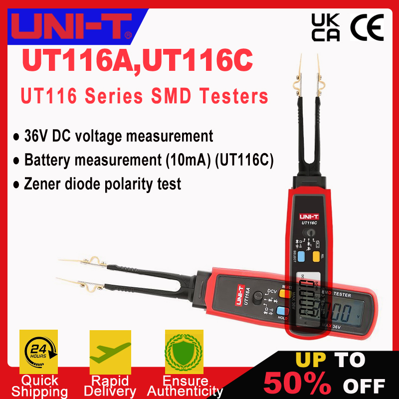 UT116A UT116C Digitale pincet  - Smd Tweezer Set recensie en prijs